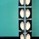 Blue Floor Lamp, Italy, 1970s