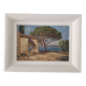 Oil on Panel - Marine Landscape of the Provençal Riviera signed D