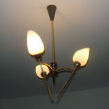 Chandelier vintage 3 fires