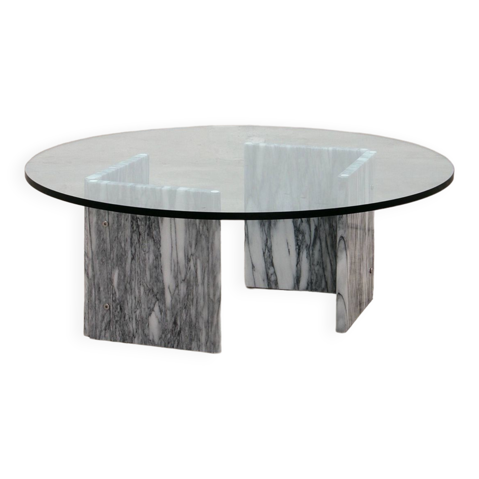 Vintage Design Italian marble vintage coffee table, 1970s Italy