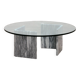 Vintage Design Italian marble vintage coffee table, 1970s Italy