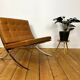 Chauffeuse Barcelona de Mies Van Der Rohe pour Knoll