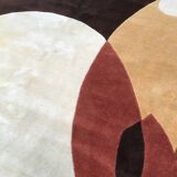 Beautiful french rug by Paulette Née handmade 160 x 230 cm