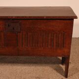 Oak Saber Chest Circa 1600