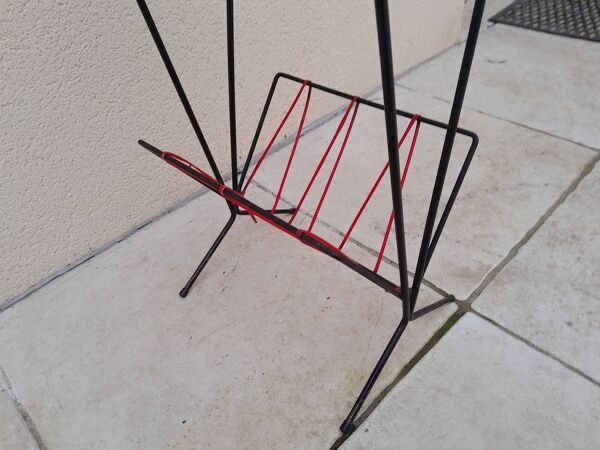 Table d appoint porte revue scoubidou vintage