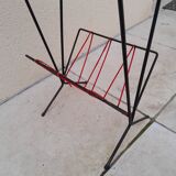 Table d appoint porte revue scoubidou vintage