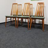 Ensemble vintage de chaises à manger en teck par Niels Koefoed pour Koefoed Hornslet