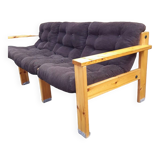 Yngve Ekström Sweden 3-seater sofa in pine