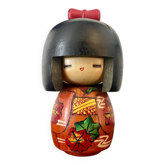 Statuette - Poupée en bois  japonaise- Kokeshi