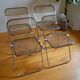 4 chaises Plia by Giancarlo Piretti @ castelli circa 1970