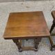 Pair of rustic wooden bedside tables - Spanish style side table