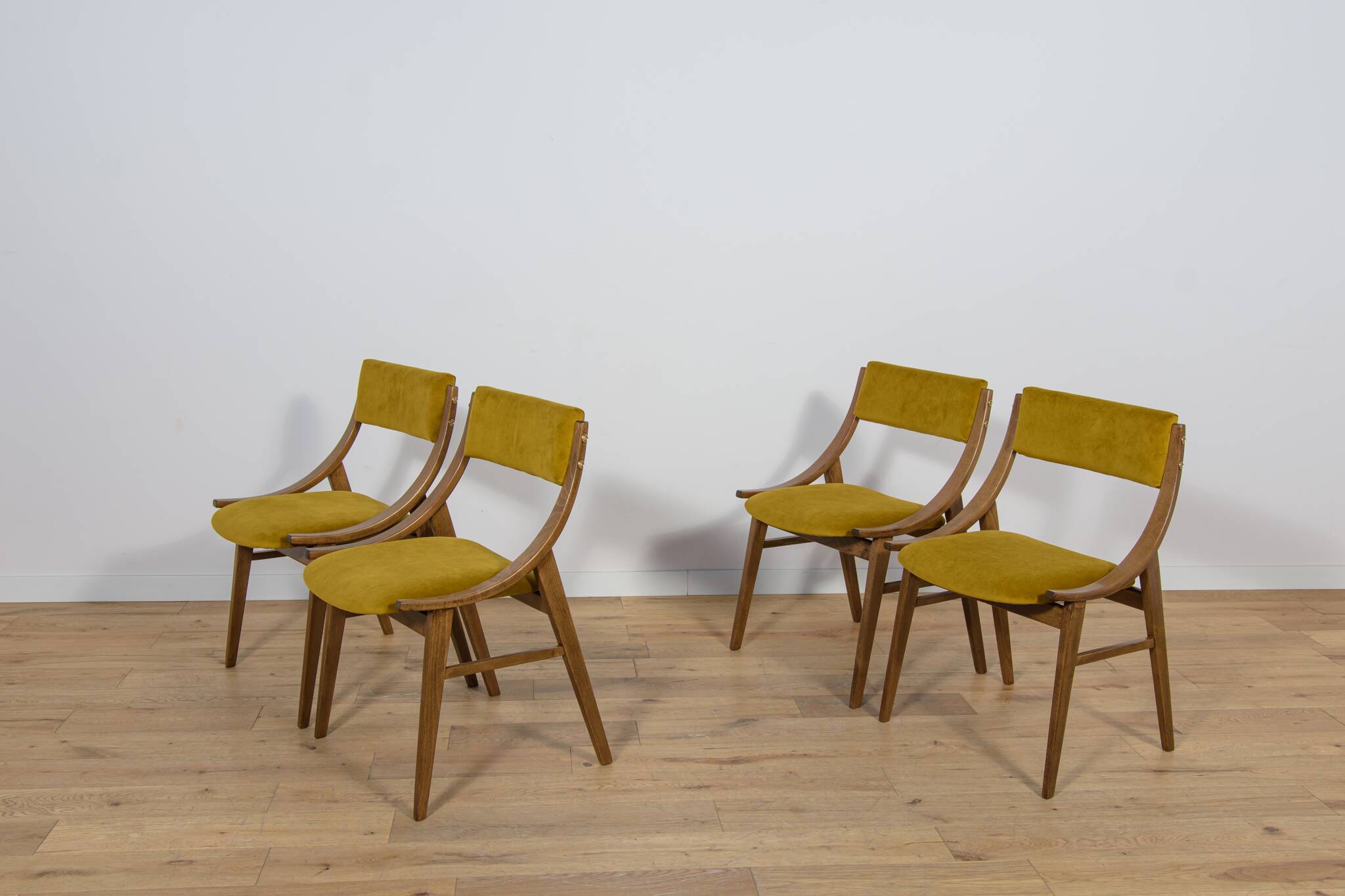 Chairs from Zamojska, Poland, 1970s, Set of 4