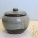 Sugar bowl, vintage pottery, French manufacture