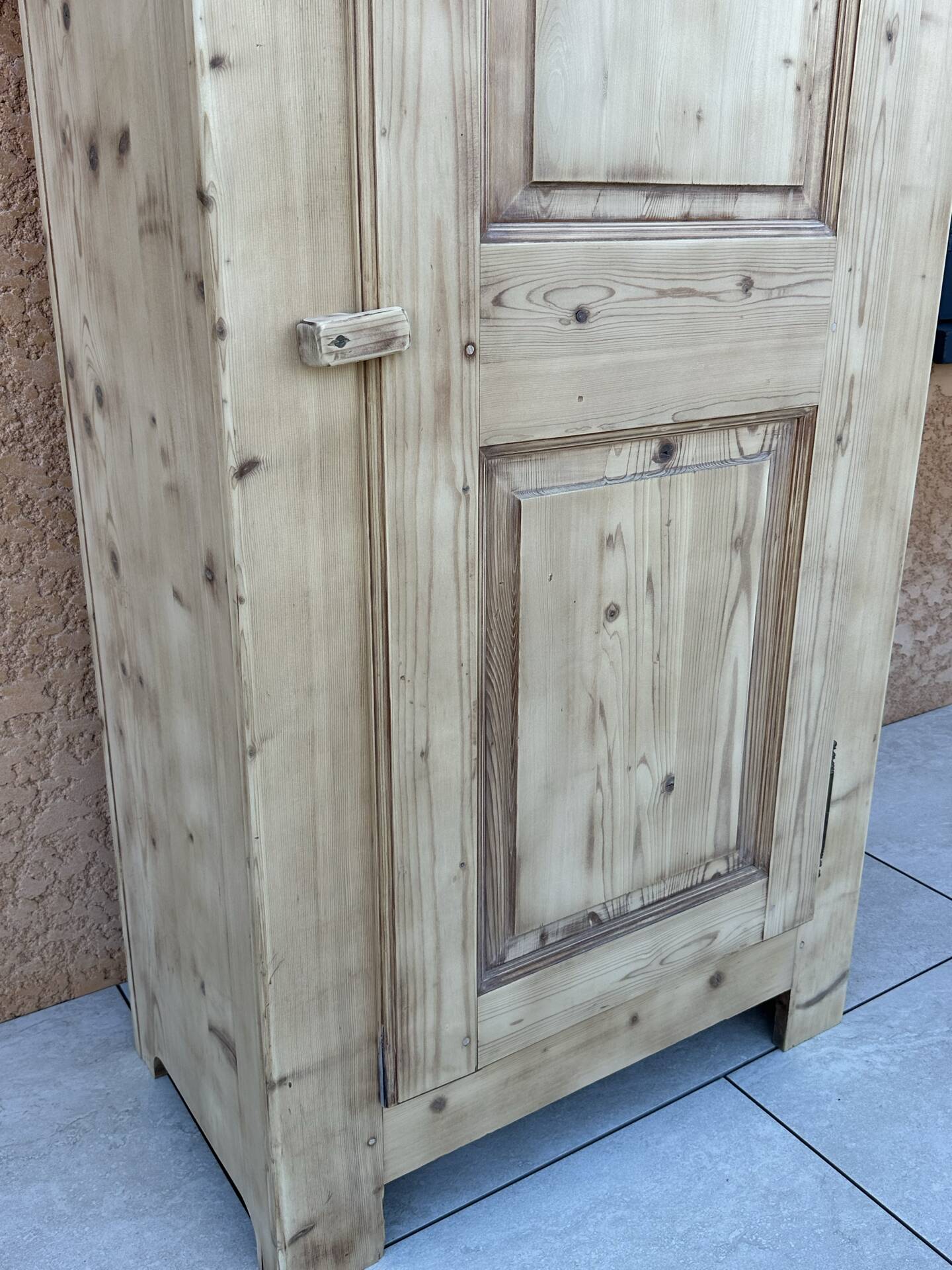Meuble bonnetier  Parisienne bois brut vintage 