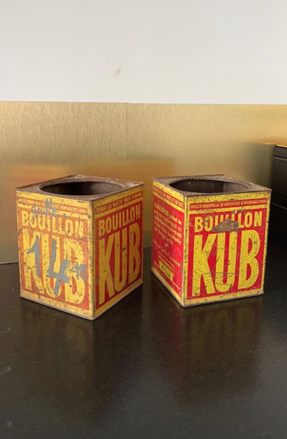 2 KUB metal boxes