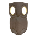 Lampe Hibou en pierre calcaire, Albert Tormos, France, 1970s