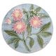 Antique Sarreguemines wall plates – Set of 2 with floral decor