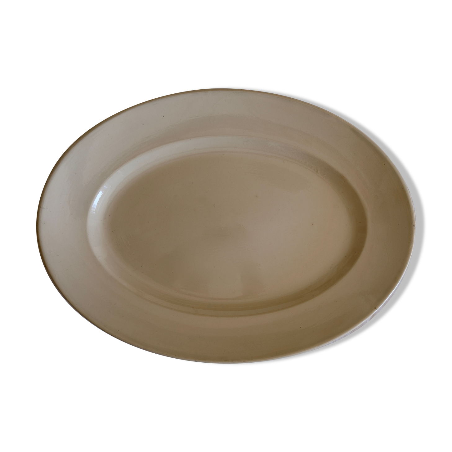 Oval serving dish Digoin Sarreguemines