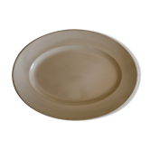 Oval serving dish Digoin Sarreguemines