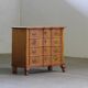 Vintage 1960s Danish Brutalist light oak dresser Kjærnulf & French style