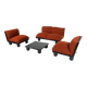 Modular canapé Blop by Carlo Bartoli for Rossi di Albizzate, Italy, 1970s