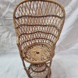 Emmanuelle rattan armchair