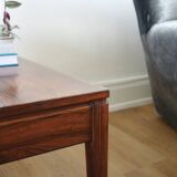 Scandinavian side table in rosewood, Denmark 1960s.