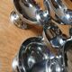 13 coupes à glace en inox + serviteuse