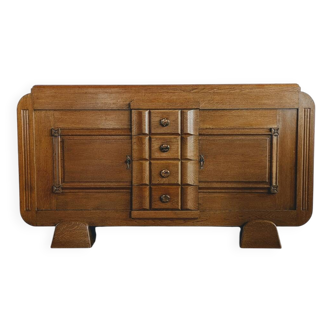 Vintage Art Deco wooden sideboard