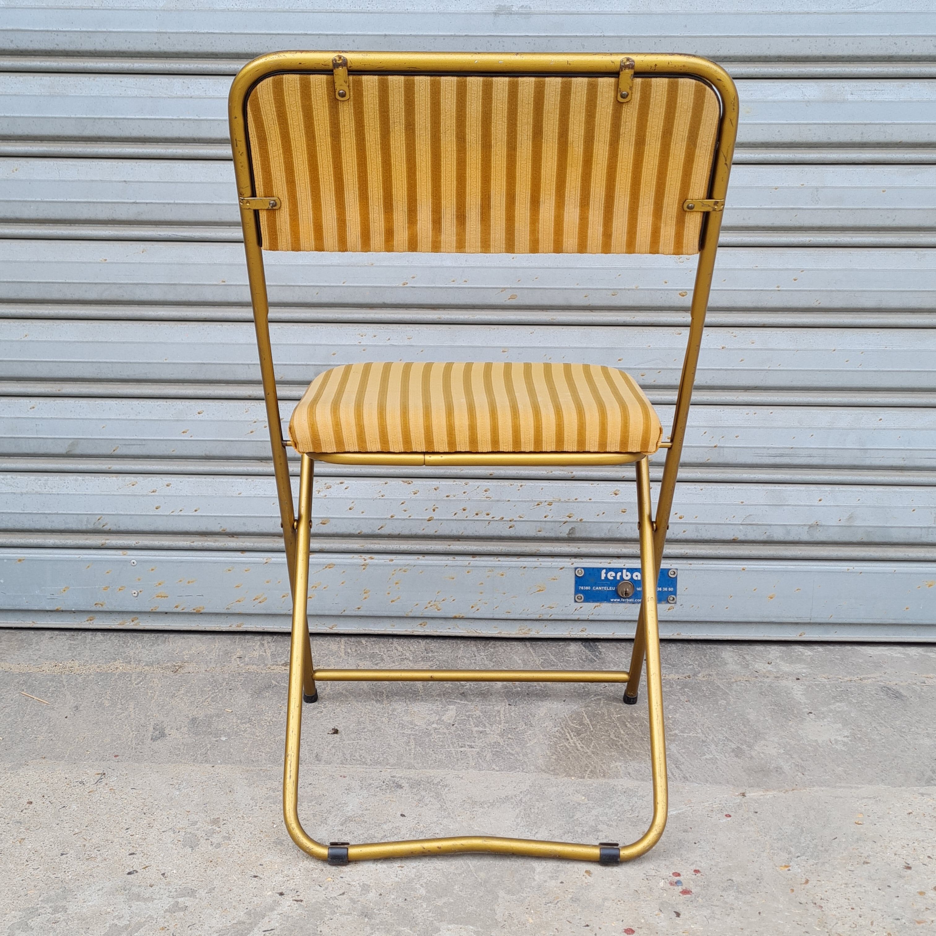 Vintage lafuma folding chair