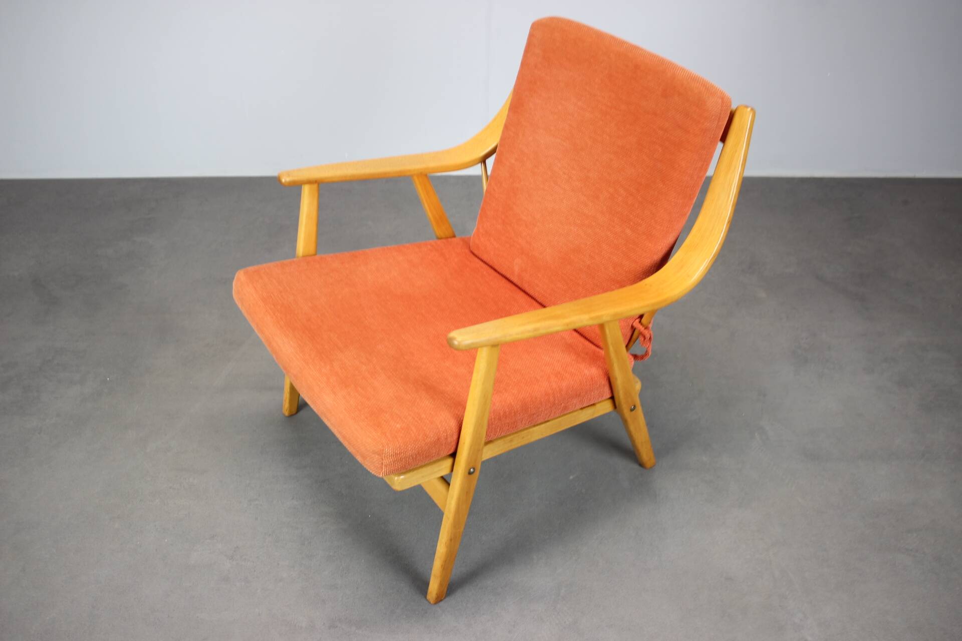 Beech armchair by TON, Czechoslovakia, 1970s