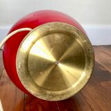 Backlit red lamp foot 1980