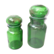 Pair of 1960s apothecary bottles