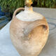 Pied de lampe cruche en grès
