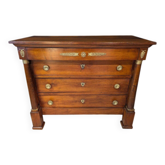Commode Empire En Noyer