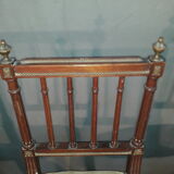 Trois chaises en acajou style Louis XVI