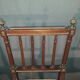 Three Louis XVI-style mahogany chairs