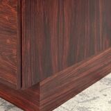 Scandinavian library in rosewood designed by Ib Kofod Larsen.