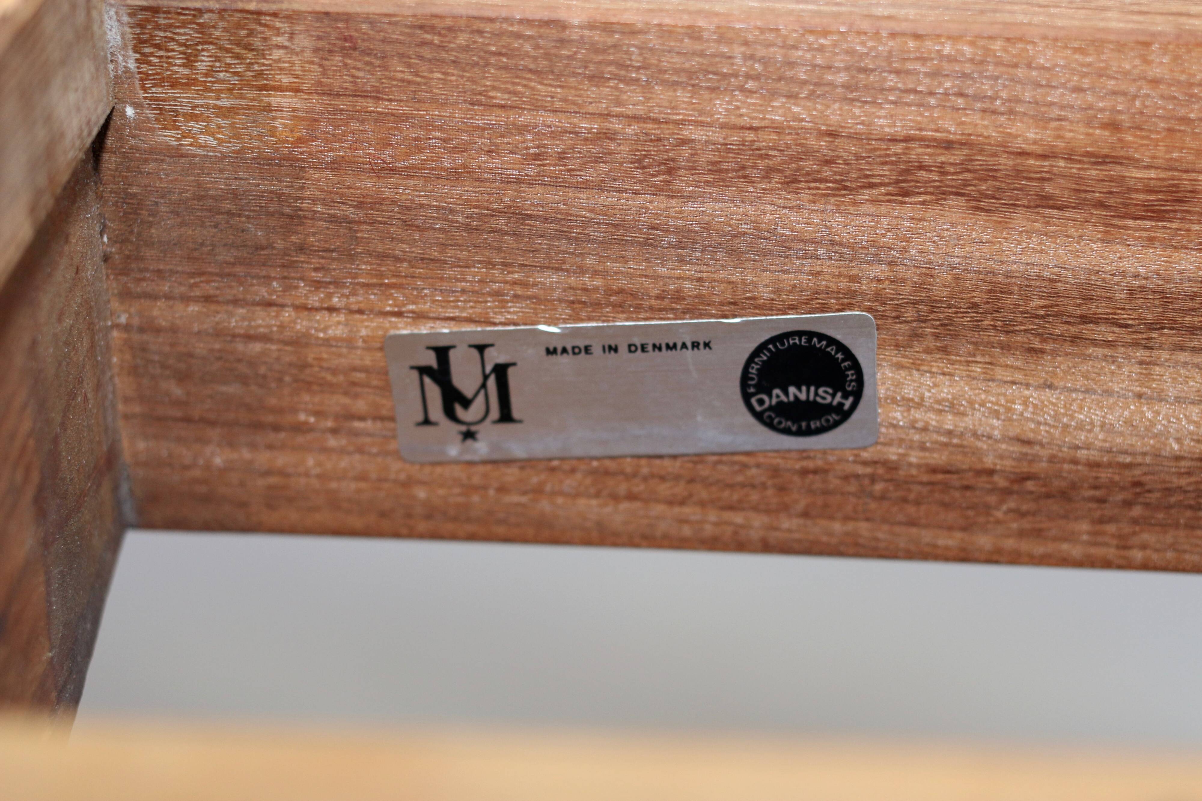 Table Scandinavian teak Johannes Andersen