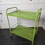 Rolling trolley Mathieu Matégot style from the 50s