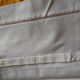 Pair of old linen & cotton pillowcases - ac monogram