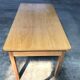 Flat desk in solid oak from the 1950s