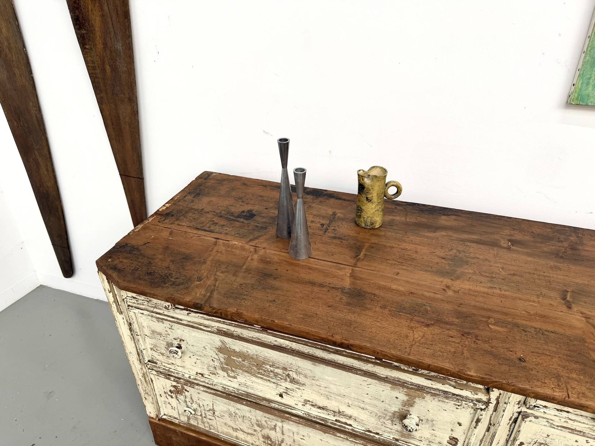 Large antique haberdashery cabinet, circa 1900