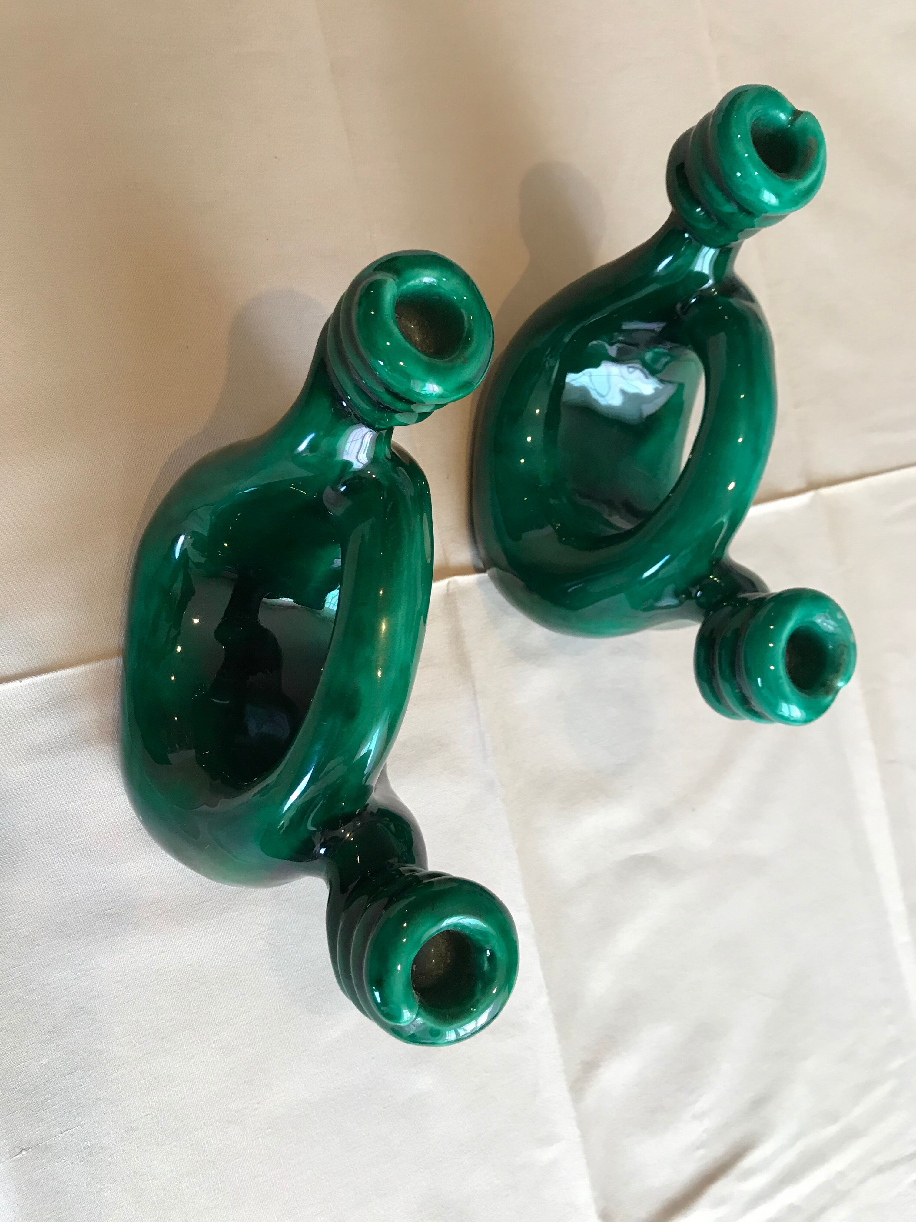 Pair of vintage candlesticks