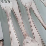 François Frionnet Art Deco silver-plated cutlery set