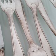 François Frionnet Art Deco silver-plated cutlery set