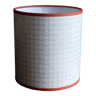 Nepalese paper cylindrical lampshade