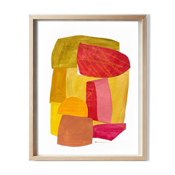 Collage sur papier