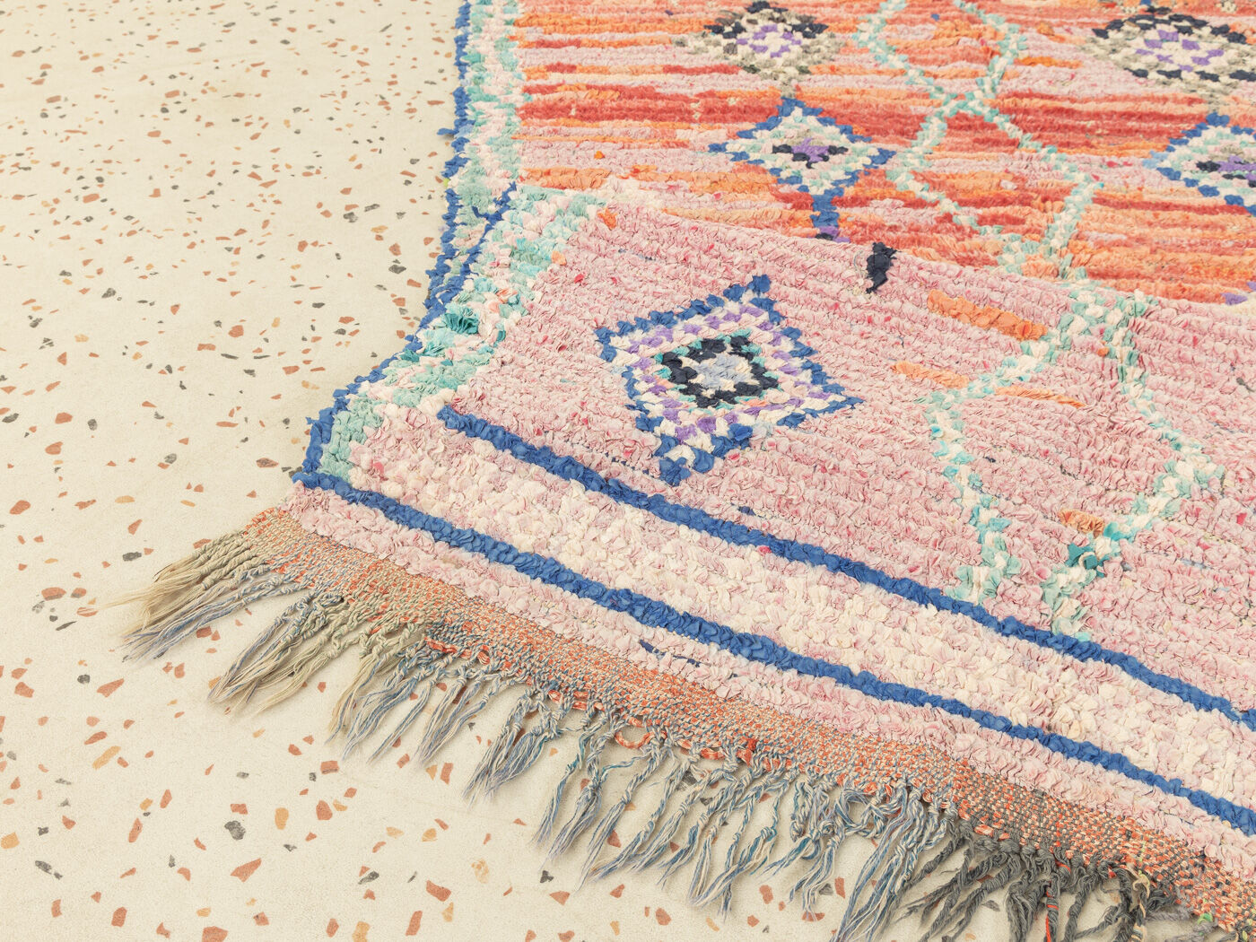 Azilal vintage, tapis berbère, 115 x 325