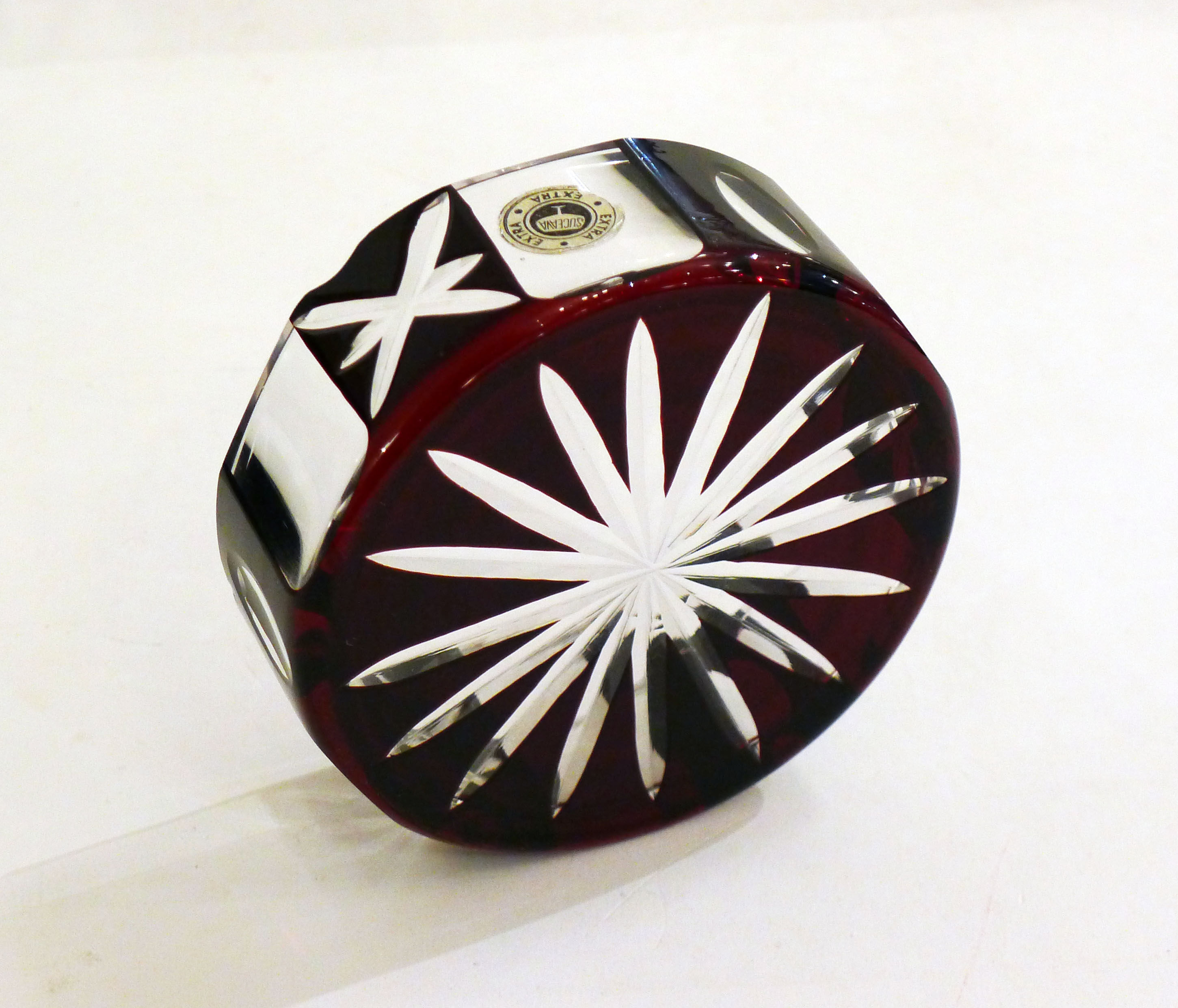 Bohemian Crystal Ashtray